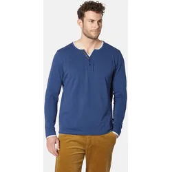 Langarm-Poloshirt BABISTA "Langarmshirt LUCABELLI", Herren, Gr. XL, blau (royal blau), Obermaterial: 100% Baumwolle CO., Shirts