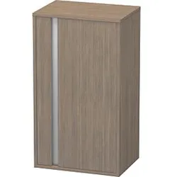 Duravit Ketho Halbhochschrank KT1266R3535 50x36x88cm, Tür rechts, Eiche terra