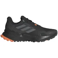 Adidas Damen Terrex Soulstride RAIN.RDY Trail Running Shoes Trailrunning-Schuhe, core Black/Grey Four/Amber Tint, 38 EU
