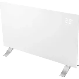 Neo Tools Elektrischer Konvektor 1000W, IP24, WIFI, X-Shape-Heizung, 24-Stunden-Programmierer im Gerät, Steuerung über TUYA-App - Weiß