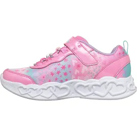 SKECHERS Infinite Heart Lights Kinder Pink 30