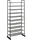Costway Schuhregal 66 x 152 x 29 cm schwarz