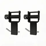 GarveeTech Trailer Stake Pocket Winch Seilwinde 2450 kg Für Anhänger & LKW, Planenwinde Für Flatbed Trailer, Schwerlast Spannwinde Mit 4 Splintlöchern, Ladungssicherung Zubehör, 2 PCS