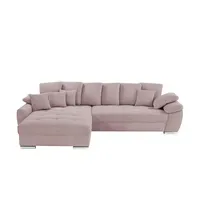 bobb Ecksofa Farina ¦ rosa/pink ¦ Maße (cm): B: 323 H: 92 T: 222.0