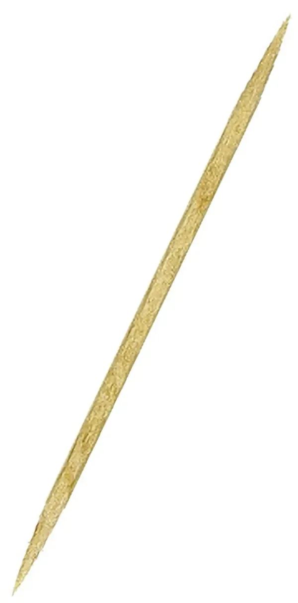 Holz-Zahnstocher 65 mm, 100 Stk.