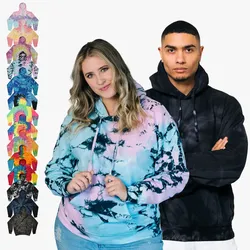 Colortone - Unisex Batik Hoodie 'Rainbow'