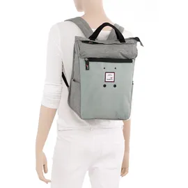 KangaROOS Cityrucksack Grün/Mint/Grau