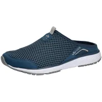 LICO Unisex Sun Sabot Clogs, Petrol/Grau, 41 EU