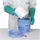 KIMTECH Wettask Rollenspendereimer, 4 x blaue Spendereimer