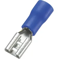 TRU Components 745180 Flachsteckhülse Steckbreite: 4.8 mm Steckdicke: 0.8