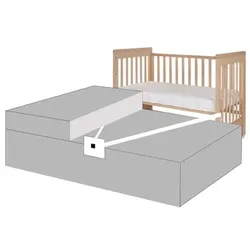 Treppy® Befestigungsgurt für Boxspringbetten