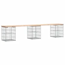 deluke Gabionenbank BIKS 203 x 31 x 42 cm