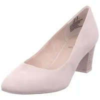 S.Oliver Pumps mit Blockabsatz Vegan, Beige 36 EU