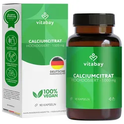 Calciumcitrat 1000 mg Kalzium hochdosiert