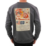 Alpha Industries USN Blood Chit Sweater Sweatshirt für Herren Greyblack