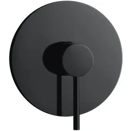 Herzbach Deep Black Fertigmontageset 23.210550.1.12 schwarz matt, für Unterputz-Brausearmatur