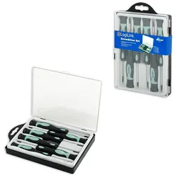 LogiLink 1x T5/T6/T7/T8/T10/T15 x 50mm Elektronik- u. Feinmechanik Schraubendreher-Set Innen- WZ0021
