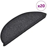 vidaXL Stufenmatten 30 Stk. Anthrazit 56x17x3 cm