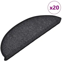 vidaXL Stufenmatten 30 Stk. Anthrazit 56x17x3 cm