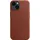 Apple iPhone 14 Leder Case mit MagSafe braun