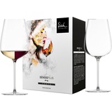 Eisch Weingläser kraftvoll & reichhaltig Essenca Sensisplus - 2-er Set - filigrane Universal Kristallgläser - auch nutzbar für Champagner & Portwein - 740 ml