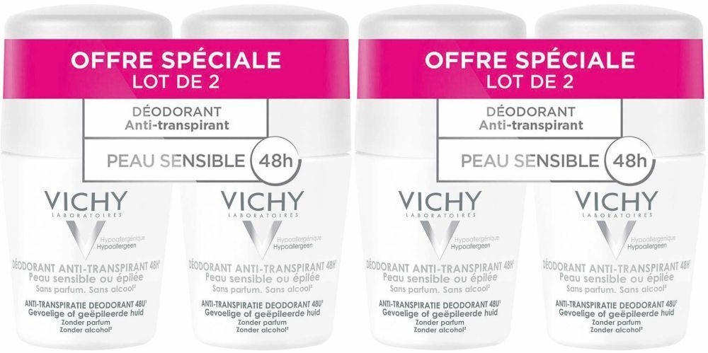 Vichy Antitranspirant-Deodorant für empfindliche Haut