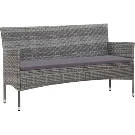 vidaXL Garten-Lounge-Set 5-tlg. grau