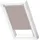 VELUX Verdunkelungsrollo DKL P10 4580SWL Helltaupe 4580, GGU,Manuell,VELUX,weiße Schiene