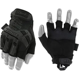 Mechanix Wear - M-Pact Fingerless Covert Handschuhe (Large, Schwarz)