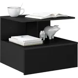 Woltu Nachttisch, Schwarz, 1 Schubladen, Rechteckig, 40x31x35 cm, Schlafzimmer, Nachttische