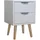 Hti-Living Nachtschrank Thekla 29,7 x 45 x 29,7 cm Weiß