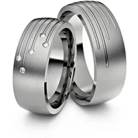 ASF Trauringe Partnerringe T006 Titanium - 0550