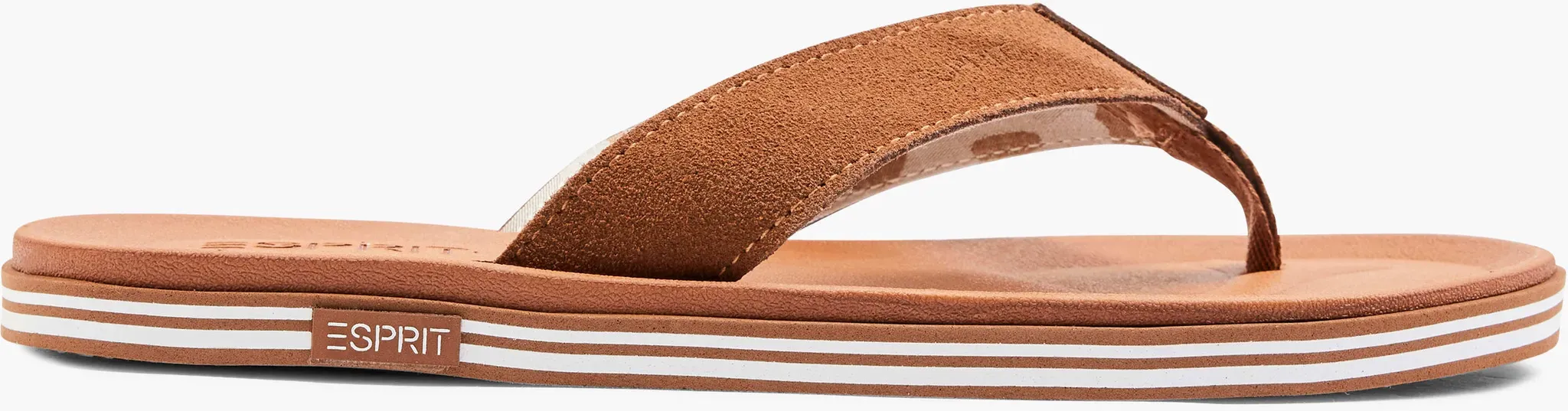 ESPRIT  Zehentrenner Cognac, Herren, Größe: 45 - ESPRIT  Zehentrenner Cognac, Herren, Größe: 45 - man - Cognac
