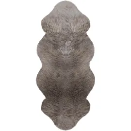 Heitmann-Felle Fellteppich HEITMANN FELLE "Lammfell KK 1,5 - Premium Qualität" Gr. 41, grau (taupe), B:68cm H:70mm L:140cm, Lammfell, Teppiche, Fellteppich, echtes Austral. Lammfell, besonders weich, auch ideal als Bettvorleger