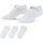 Nike Everyday Cushioned No-Show-Trainingssocken White/Black 34-38