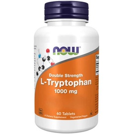 NOW Foods L-Tryptophan 1000mg 60 Tabletten