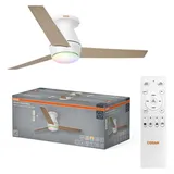Osram Nordes 106,5 cm Deckenventilator Weiß