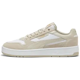 Puma Court Classic Street Suede Sneaker 03 white/desert dust/gold 37