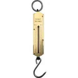 Hesse Taschenfederwaage 50kg Kilo/Kilo