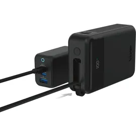 Vinnic DAMAVAND 2 65W 20.000mAh Powerbank USB-C, Black. - Schwarz