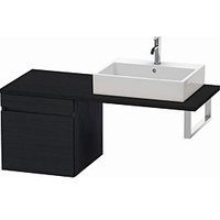 Duravit DuraStyle Waschtisch-Unterschrank DS533201616 50 x 54,8 cm, Eiche schwarz, für Konsole, 1 Auszug