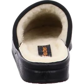 Fischer Markenschuh Pantoffeln Schwarz 45