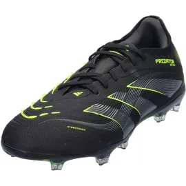 adidas Predator Pro FG Herren Core Black/Carbon/Lucid Lemon 43 1/3