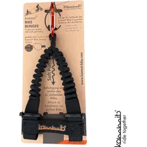 Kommit kommit® Bike Bungee, flexible Befestigung für Bike Zugsystem, schwarz