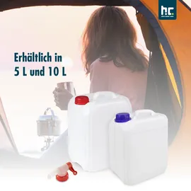 Höfer Chemie Wasserkanister Set 3 x 10 L weiß