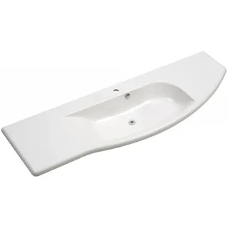 Pelipal Serie 7005 Mineralmarmor-Waschtisch MMWTR651548R-W, B:1548, H:30, T:524mm MMWTR651548R-W