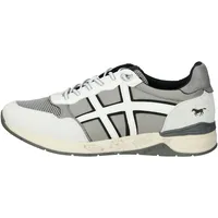 Mustang Sneaker in Weiß/Grau | Gr.: 41