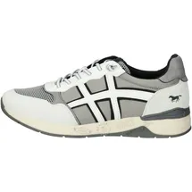 Mustang Sneaker in Weiß/Grau | Gr.: 41