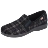Manitu Home Herren 240024 Pantoffeln, Schwarz (schwarz) - 47 EU