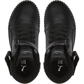 Puma Carina 2.0 Mid-Top Sneaker gefüttert Mädchen black/black/dark shadow 39